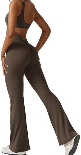 SleekFit Sleeveless Flared Jumpsuit for Women