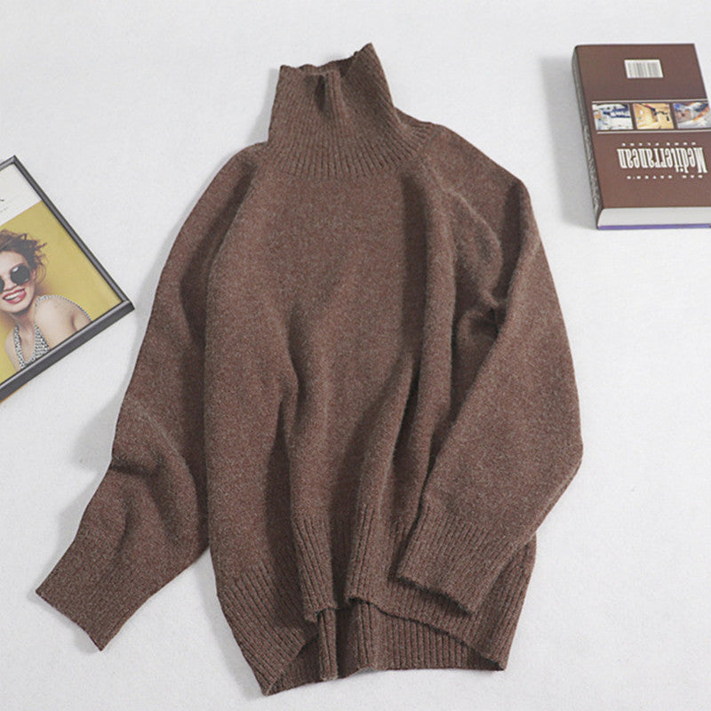 Women Turtleneck Winter GIGOGOU Fall