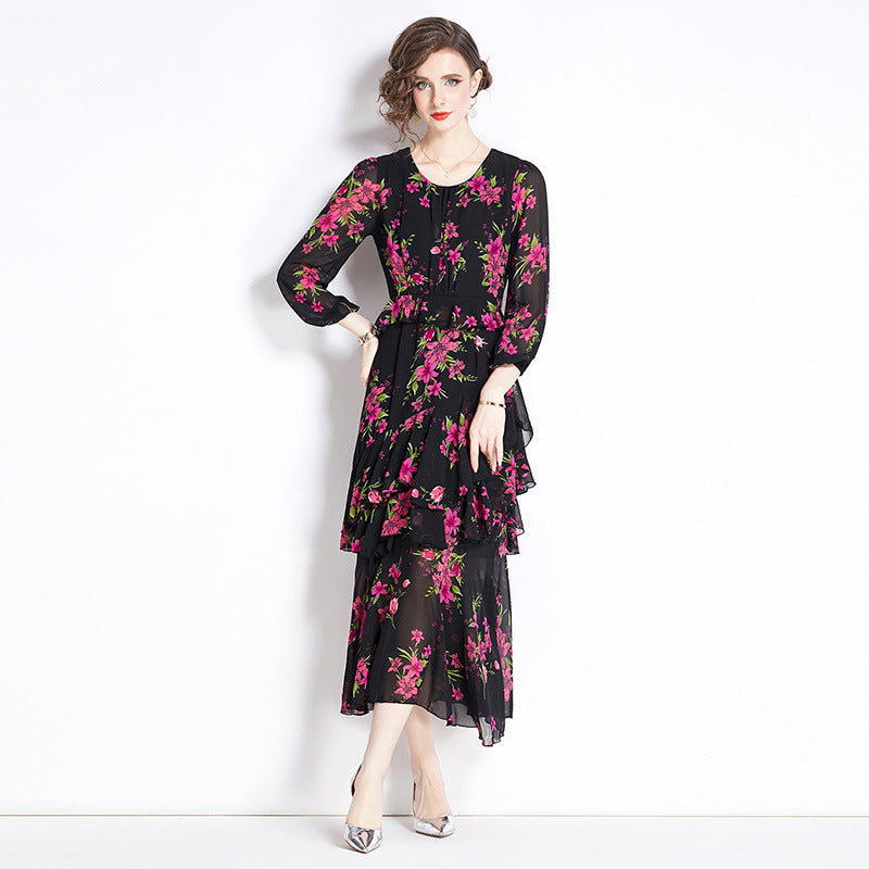 Women Chiffon Dress -High Grade