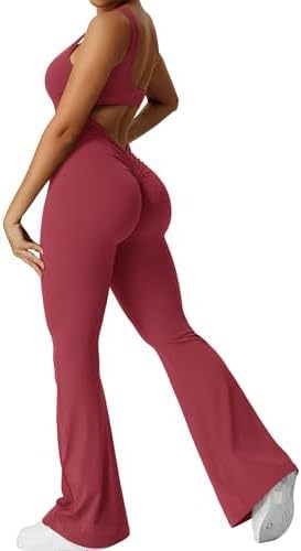 SleekFit Sleeveless Flared Jumpsuit for Women
