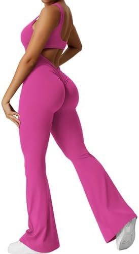 SleekFit Sleeveless Flared Jumpsuit for Women