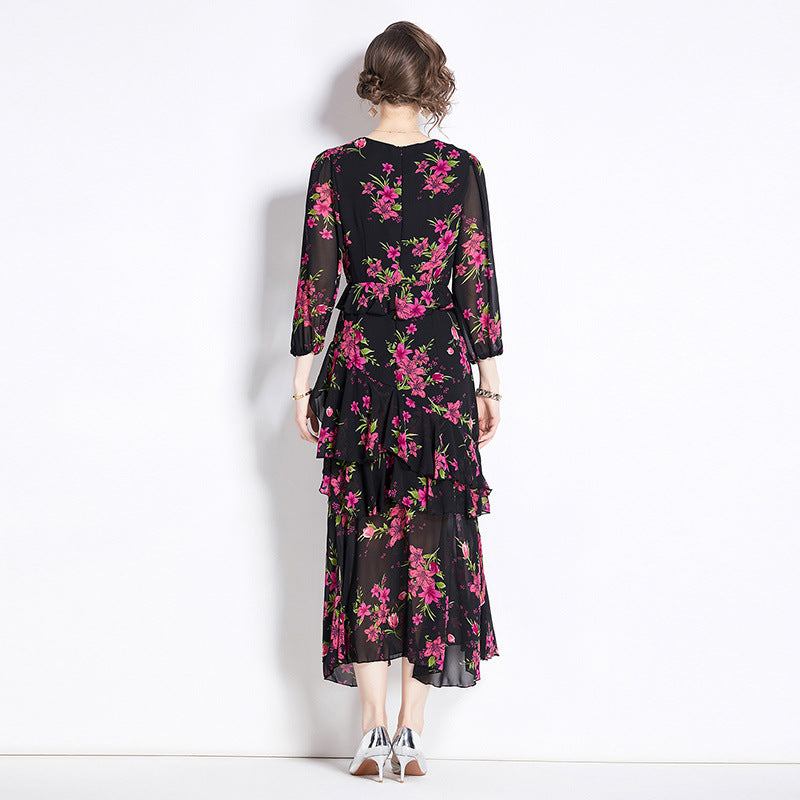 Women Chiffon Dress -High Grade