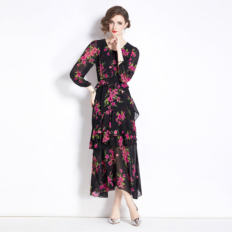 Women Chiffon Dress -High Grade