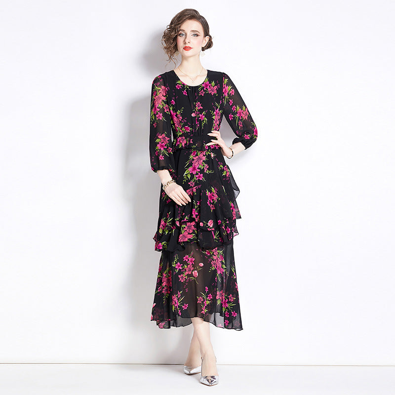Women Chiffon Dress -High Grade
