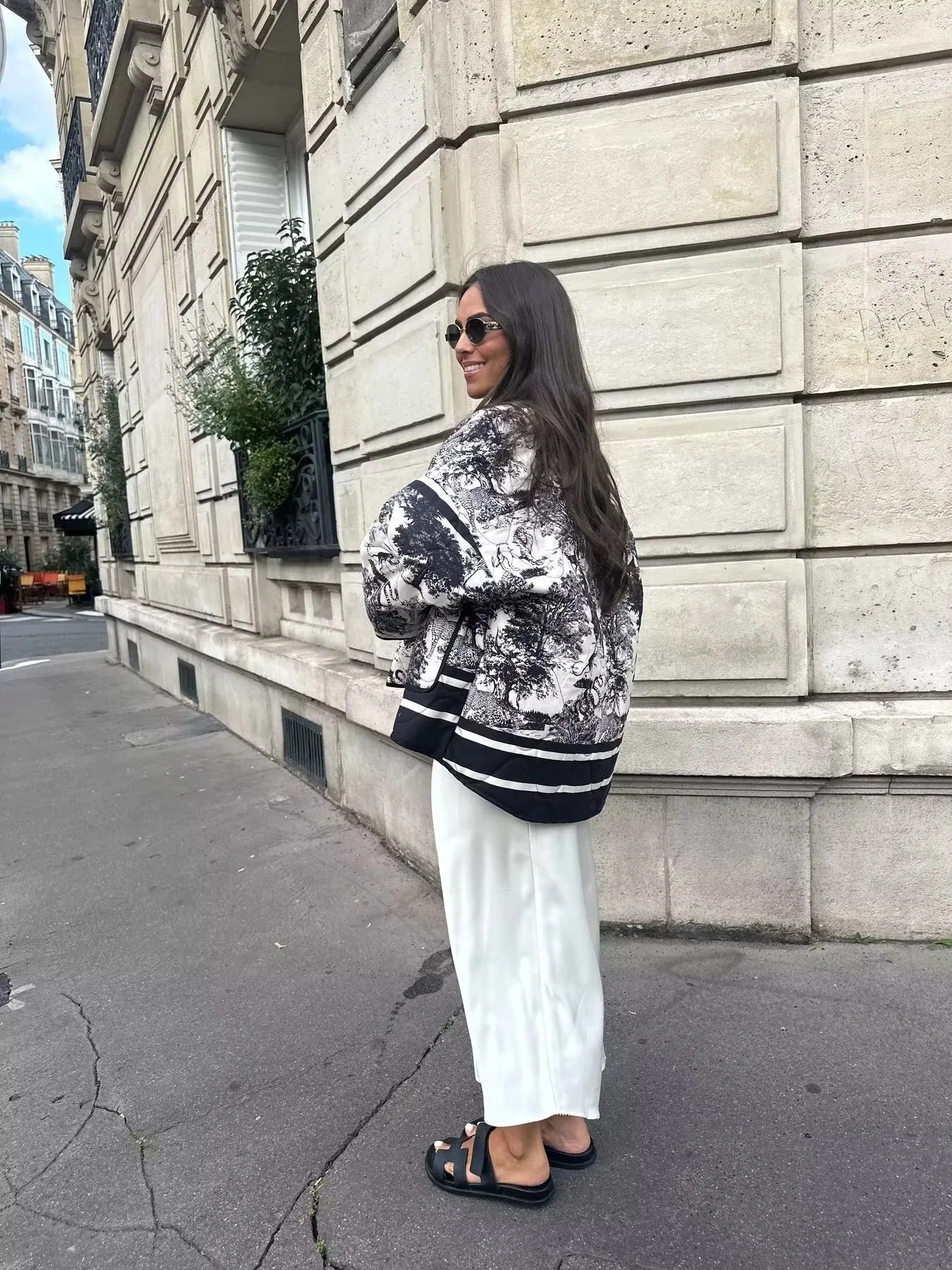 Express Your Style in Color - Women’s 6-Tone Cotton Print Jacket