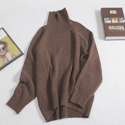 Women Turtleneck Winter GIGOGOU Fall