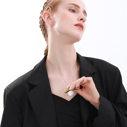 Style Sunflower Pendant Necklace American & European