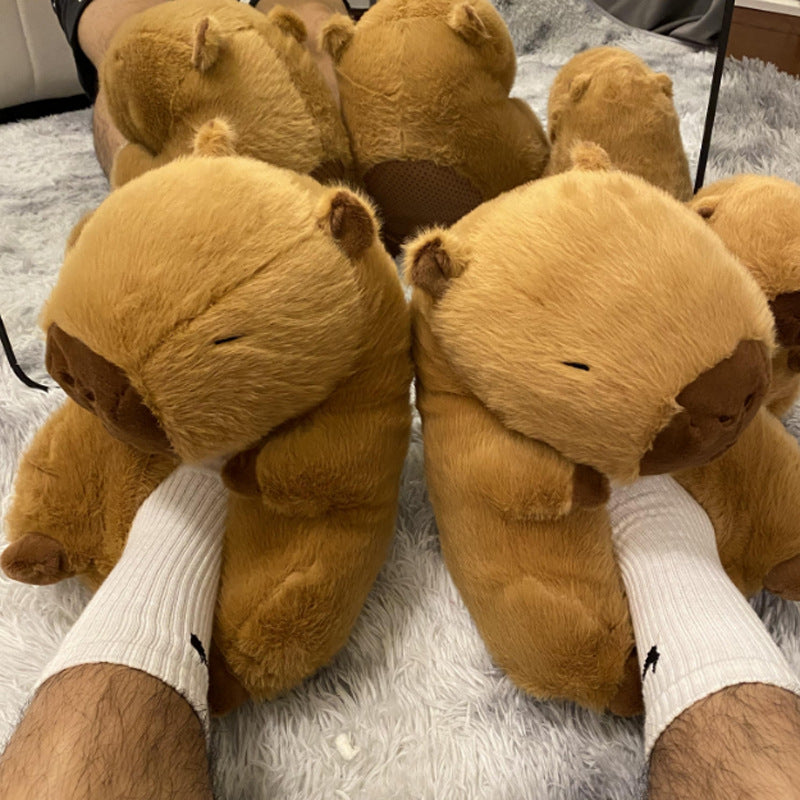 Wholesale Cute Animal Slippers - Capybara Edition