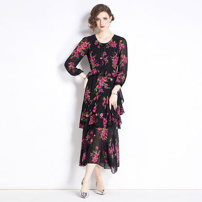 Women Chiffon Dress -High Grade