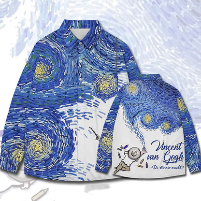 Masterpiece in Motion - Art Creative Long-sleeved Shirt
