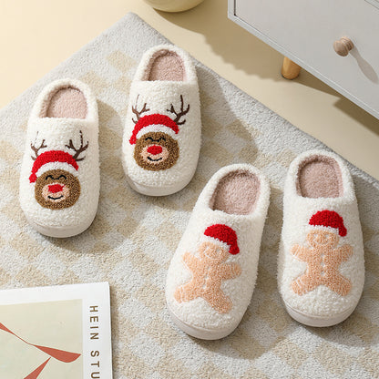 Wholesale Christmas Santa Slippers  for Couple