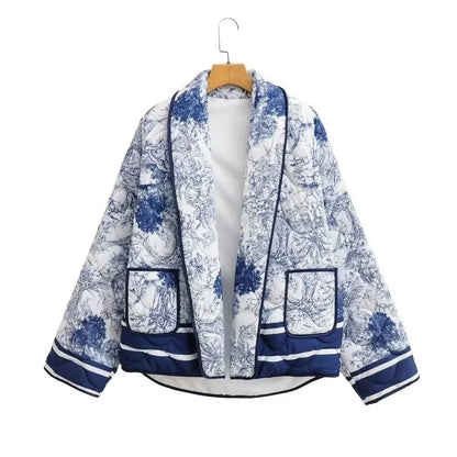 Express Your Style in Color - Women’s 6-Tone Cotton Print Jacket