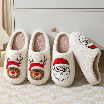 Wholesale Christmas Santa Slippers  for Couple