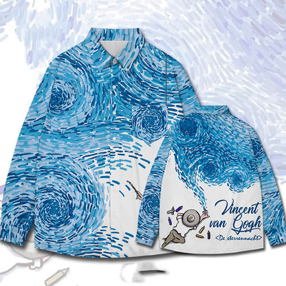 Masterpiece in Motion - Art Creative Long-sleeved Shirt