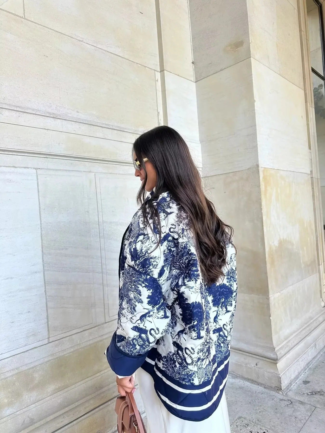 Express Your Style in Color - Women’s 6-Tone Cotton Print Jacket