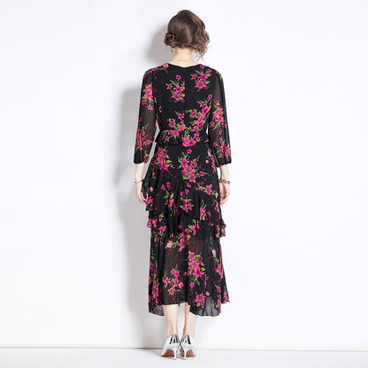 Women Chiffon Dress -High Grade