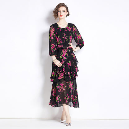 Women Chiffon Dress -High Grade