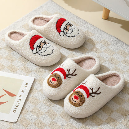 Wholesale Christmas Santa Slippers  for Couple