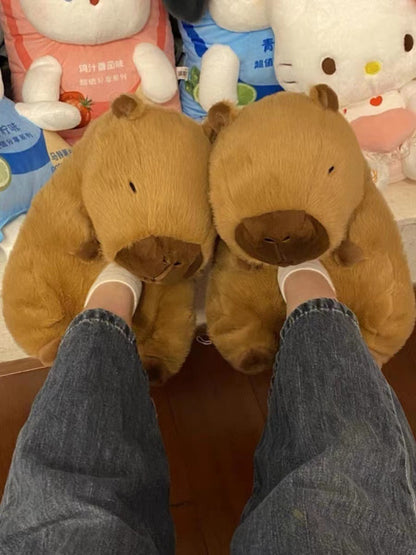 Wholesale Cute Animal Slippers - Capybara Edition