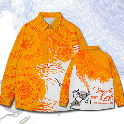 Masterpiece in Motion - Art Creative Long-sleeved Shirt
